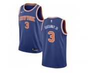 Men Nike New York Knicks #3 Tim Hardaway Jr. Blue Icon Edition NBA Swingman Jersey