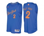 Men's New York Knicks #2 Maurice Daly Ndour Royal 2016 Christmas Day NBA Swingman Jersey