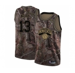 Men's Nike New York Knicks #13 Joakim Noah Swingman Camo Realtree Collection NBA Jersey