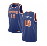 Men's Nike New York Knicks #18 Phil Jackson Swingman Royal Blue NBA Jersey - Icon Edition