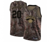 Men's Nike New York Knicks #20 Allan Houston Swingman Camo Realtree Collection NBA Jersey