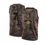 Men's Nike New York Knicks #7 Carmelo Anthony Swingman Camo Realtree Collection NBA Jersey