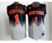 nba new york knicks #1 stoudemire black-gery