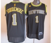 nba new york knicks #1 stoudemire black[2013 new]