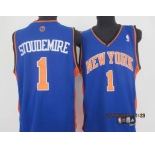 nba new york knicks #1 stoudemire blue