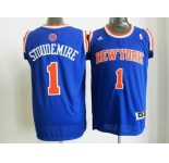 nba new york knicks #1 stoudemire blue[revolution 30 swingman]