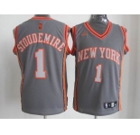 nba new york knicks #1 stoudemire grey