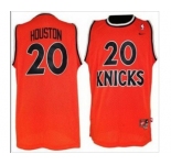 nba new york knicks #20 houston orange[nike]