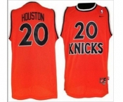 nba new york knicks #20 houston orange[nike]