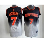 nba new york knicks #7 anthony black-gery