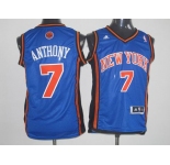 nba new york knicks #7 anthony blue[2011 swingman revolution 30]