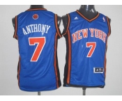 nba new york knicks #7 anthony blue[2011 swingman revolution 30]