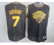 nba new york knicks #7 anthony zebra