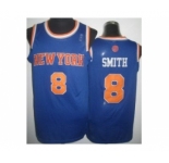 nba new york knicks #8 smith blue[revolution 30]