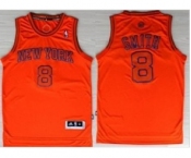 nba new york knicks #8 smith orange