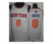nba new york knicks #8 smith white[revolution 30]