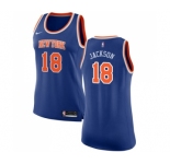 Women's Nike New York Knicks #18 Phil Jackson Swingman Royal Blue NBA Jersey - Icon Edition