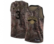 Women's Nike New York Knicks #3 Tracy McGrady Swingman Camo Realtree Collection NBA Jersey