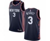 Women's Nike New York Knicks #3 Tracy McGrady Swingman Navy Blue NBA Jersey - 2018-19 City Edition