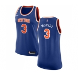 Women's Nike New York Knicks #3 Tracy McGrady Swingman Royal Blue NBA Jersey - Icon Edition