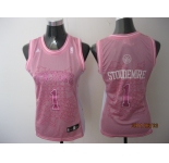 women nba new york knicks #1 stoudemire pink