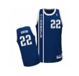 Men's Adidas Oklahoma City Thunder #22 Taj Gibson Swingman Navy Blue Alternate NBA Jersey