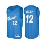Men's Oklahoma City Thunder #12 Steven Adams Blue 2016 Christmas Day NBA Swingman Jersey