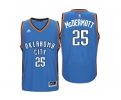 Men's Oklahoma City Thunder #25 Doug McDermott adidas Light Blue Player Swingman Jersey