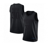 Men's Oklahoma City Thunder #30 Deonte Burton Swingman Black MVP Basketball Jersey