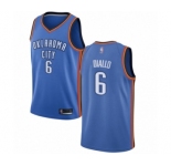 Men's Oklahoma City Thunder #6 Hamidou Diallo Swingman Royal Blue Basketball Jersey - Icon Edition