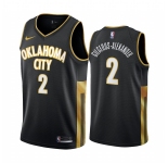 Nike Thunder #2 Shai Gilgeous-Alexander Black 2019-20 City Edition Swingman NBA Jersey