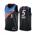 Nike Thunder #5 Luguentz Dort Black NBA Swingman 2020-21 City Edition Jersey
