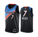 Nike Thunder #7 Darius Bazley Black NBA Swingman 2020-21 City Edition Jersey