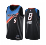 Nike Thunder #8 Trevor Ariza Black NBA Swingman 2020-21 City Edition Jersey