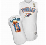 nba oklahoma city thunder #13 harden white[champions]