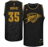 nba oklahoma city thunder #35 durant black[gold lettering fashion]