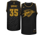 nba oklahoma city thunder #35 durant black[gold lettering fashion]