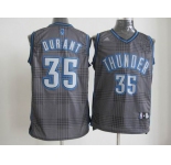 nba oklahoma city thunder #35 durant black/grey[2012]