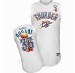 nba oklahoma city thunder #35 durant white[champions]