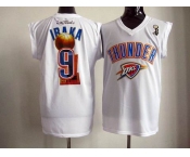 nba oklahoma city thunder #9 ibaka white[champions]