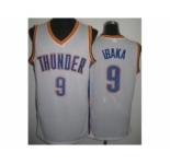 nba oklahoma city thunder #9 ibaka white[revolution 30]