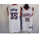 nba oklahoma city thunder#35 durant white