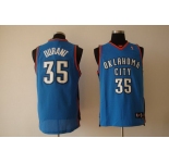 nba thunder #35 durant blue(fans edition)