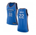 Women's Nike Oklahoma City Thunder #22 Hamidou Diallo Swingman Royal Blue NBA Jersey - Icon Edition