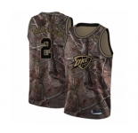 Women's Oklahoma City Thunder #2 Shai Gilgeous-Alexander Swingman Camo Realtree Collection Basketball Jersey