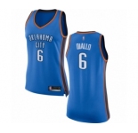Women's Oklahoma City Thunder #6 Hamidou Diallo Swingman Royal Blue Basketball Jersey - Icon Edition