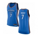Women's Oklahoma City Thunder #7 Darius Bazley Swingman Royal Blue Basketball Jersey - Icon Edition
