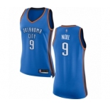 Women's Oklahoma City Thunder #9 Nerlens Noel Swingman Royal Blue Basketball Jersey - Icon Edition