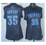 women nba oklahoma city thunder #35 durant black-gery[2012]