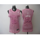 women nba oklahoma city thunder #35 durant pink
